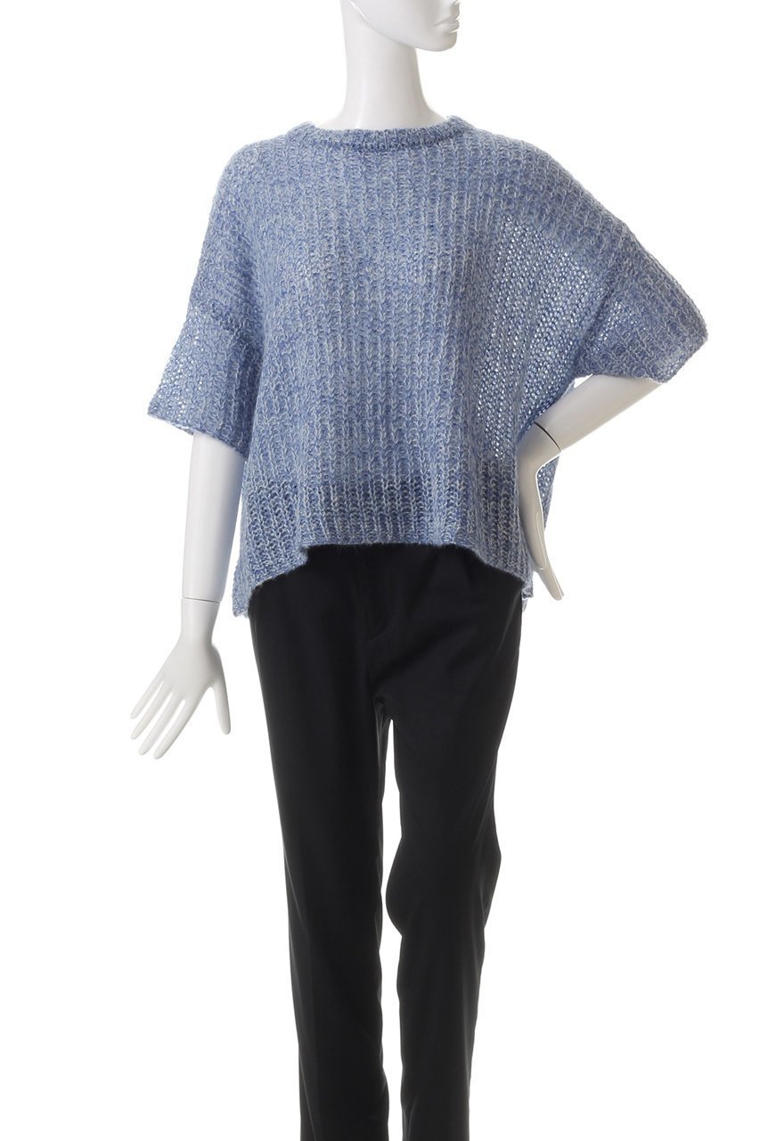 【ミズイロ インド/mizuiro ind】のhairy wide P/O プルオーバー 人気、トレンドファッション・服の通販 founy(ファニー) 　ファッション　Fashion　レディースファッション　Fashion for Women　トップス・カットソー　Cut & Sew Tops　ニット　Knit Tops & Sweaters　カジュアルプルオーバー・ニットトップス　Pullovers & Knit Tops / Casual Pullovers　シアー　Sheer, See-Through　ドレープ　Drape, Draping Fabric　ワイド　Wide, Wide Fit　エレガント 上品　Elegant　冬　Winter / This Winter　A/W・秋冬　Autumn/Winter　other-2|ID: prp329100004254854 ipo3291000000035655864