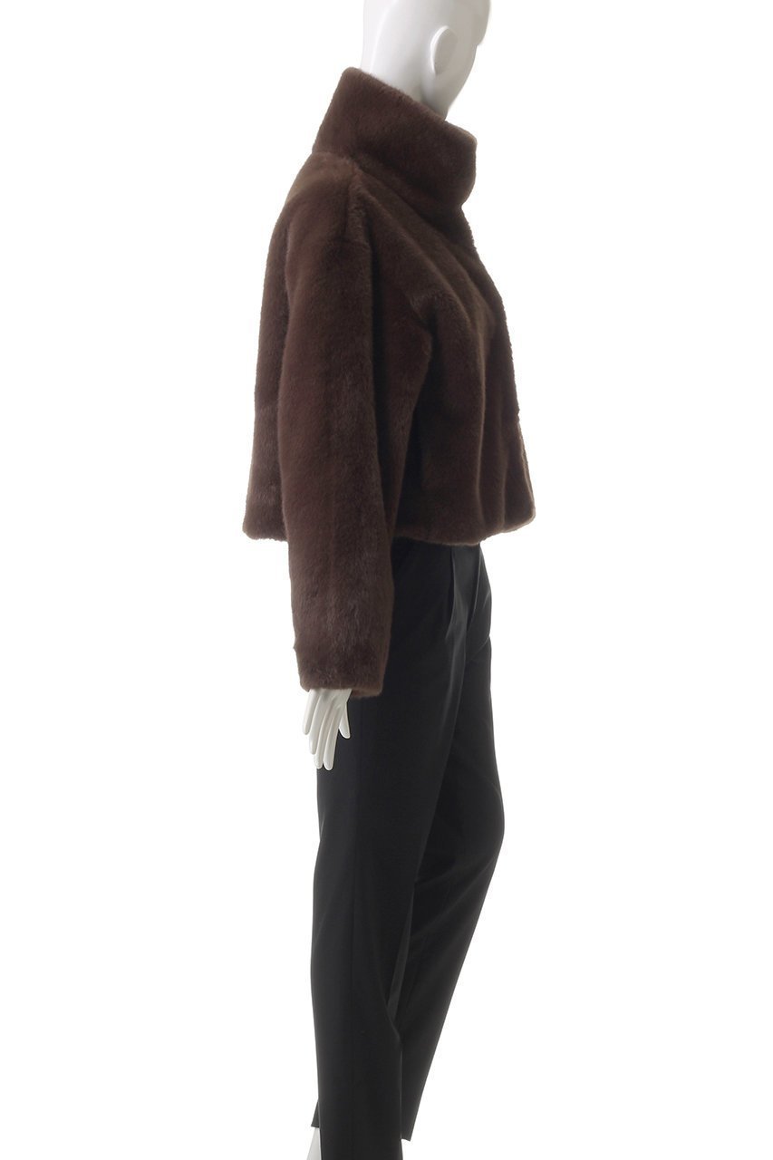 【マルティニーク/martinique】のフェイクファーブルゾン 人気、トレンドファッション・服の通販 founy(ファニー) 　ファッション　Fashion　レディースファッション　Fashion for Women　アウター　Coat / Outerwear Collection　レディースジャケット・軽アウター　Jackets　ブルゾンジャケット・スポーティアウター　Blouson Jackets　シンプル　Simple, Minimal　ジャケット　Jacket, Outerwear　ハイネック　High Neck, Mock Neck　バランス　Balance, Style Balance　フェイクファー　Faux Fur, Imitation Fur　フェミニン　Feminine, Girly　ブルゾン　Blouson, Bomber Jacket　other-3|ID: prp329100004254858 ipo3291000000032933333
