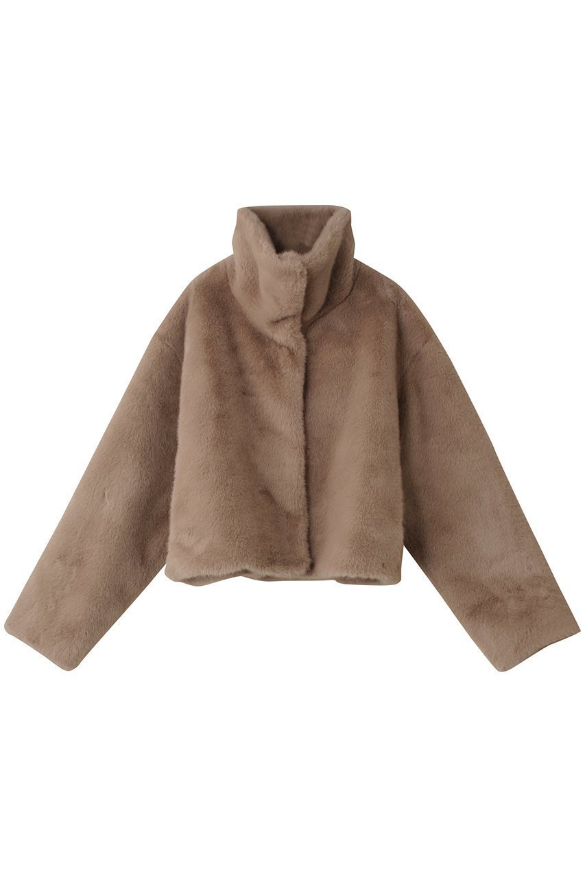 【マルティニーク/martinique】のフェイクファーブルゾン インテリア・キッズ・メンズ・レディースファッション・服の通販 founy(ファニー) ファッション Fashion レディースファッション Fashion for Women アウター Coat / Outerwear Collection レディースジャケット・軽アウター Jackets ブルゾンジャケット・スポーティアウター Blouson Jackets シンプル Simple, Minimal ジャケット Jacket, Outerwear ハイネック High Neck, Mock Neck バランス Balance, Style Balance フェイクファー Faux Fur, Imitation Fur フェミニン Feminine, Girly ブルゾン Blouson, Bomber Jacket ベージュ|ID: prp329100004254858 ipo3291000000035720674
