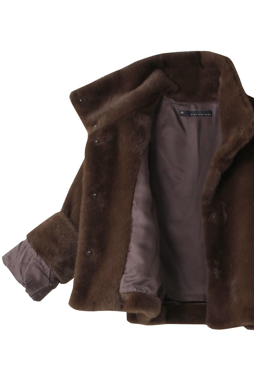 【マルティニーク/martinique】のフェイクファーブルゾン 人気、トレンドファッション・服の通販 founy(ファニー) ファッション Fashion レディースファッション Fashion for Women アウター Coat / Outerwear Collection レディースジャケット・軽アウター Jackets ブルゾンジャケット・スポーティアウター Blouson Jackets シンプル Simple, Minimal ジャケット Jacket, Outerwear ハイネック High Neck, Mock Neck バランス Balance, Style Balance フェイクファー Faux Fur, Imitation Fur フェミニン Feminine, Girly ブルゾン Blouson, Bomber Jacket other-6|ID: prp329100004254858 ipo3291000000035720680