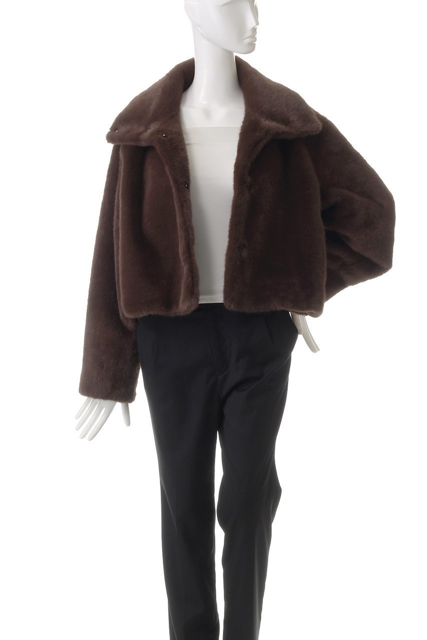 【マルティニーク/martinique】のフェイクファーブルゾン 人気、トレンドファッション・服の通販 founy(ファニー) ファッション Fashion レディースファッション Fashion for Women アウター Coat / Outerwear Collection レディースジャケット・軽アウター Jackets ブルゾンジャケット・スポーティアウター Blouson Jackets シンプル Simple, Minimal ジャケット Jacket, Outerwear ハイネック High Neck, Mock Neck バランス Balance, Style Balance フェイクファー Faux Fur, Imitation Fur フェミニン Feminine, Girly ブルゾン Blouson, Bomber Jacket other-8|ID: prp329100004254858 ipo3291000000035720682