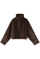 【マルティニーク/martinique】のフェイクファーブルゾン ダークブラウン|ID: prp329100004254858 ipo3291000000036223137