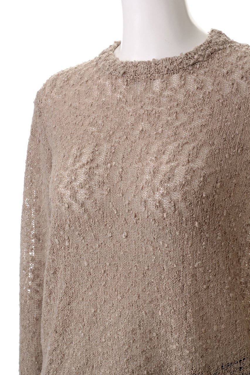 【ミズイロ インド/mizuiro ind】のslub yarn crew neck P/O プルオーバー 人気、トレンドファッション・服の通販 founy(ファニー) 　ファッション　Fashion　レディースファッション　Fashion for Women　トップス・カットソー　Cut & Sew Tops　ニット　Knit Tops & Sweaters　カジュアルプルオーバー・ニットトップス　Pullovers & Knit Tops / Casual Pullovers　ボトム　Bottoms, Lower Wear　マキシ　Maxi, Full Length　マニッシュ　Mannish, Boyish　other-5|ID: prp329100004254860 ipo3291000000032963878