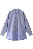 【ナゴンスタンス/nagonstans】のポプリンStripe フレア SH/シャツ Sky|ID: prp329100004255593 ipo3291000000036220872