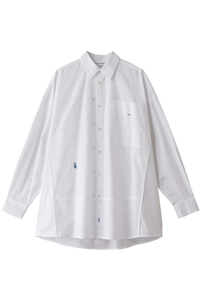 【ナゴンスタンス/nagonstans】のT/Cブロード フレア SH/シャツ インテリア・キッズ・メンズ・レディースファッション・服の通販 founy(ファニー) https://founy.com/ ファッション Fashion レディースファッション Fashion for Women トップス・カットソー Cut & Sew Tops シャツ・ブラウス・オフィスカジュアル Elegant Blouses & Button-Ups スリーブ Sleeve, Long Sleeve / Short Sleeve フレア Flare, Flared フロント Front, Front Design ブロード Broadcloth, Fine Cotton ロング Long, Long-Length |ID: prp329100004255594 ipo3291000000035823112