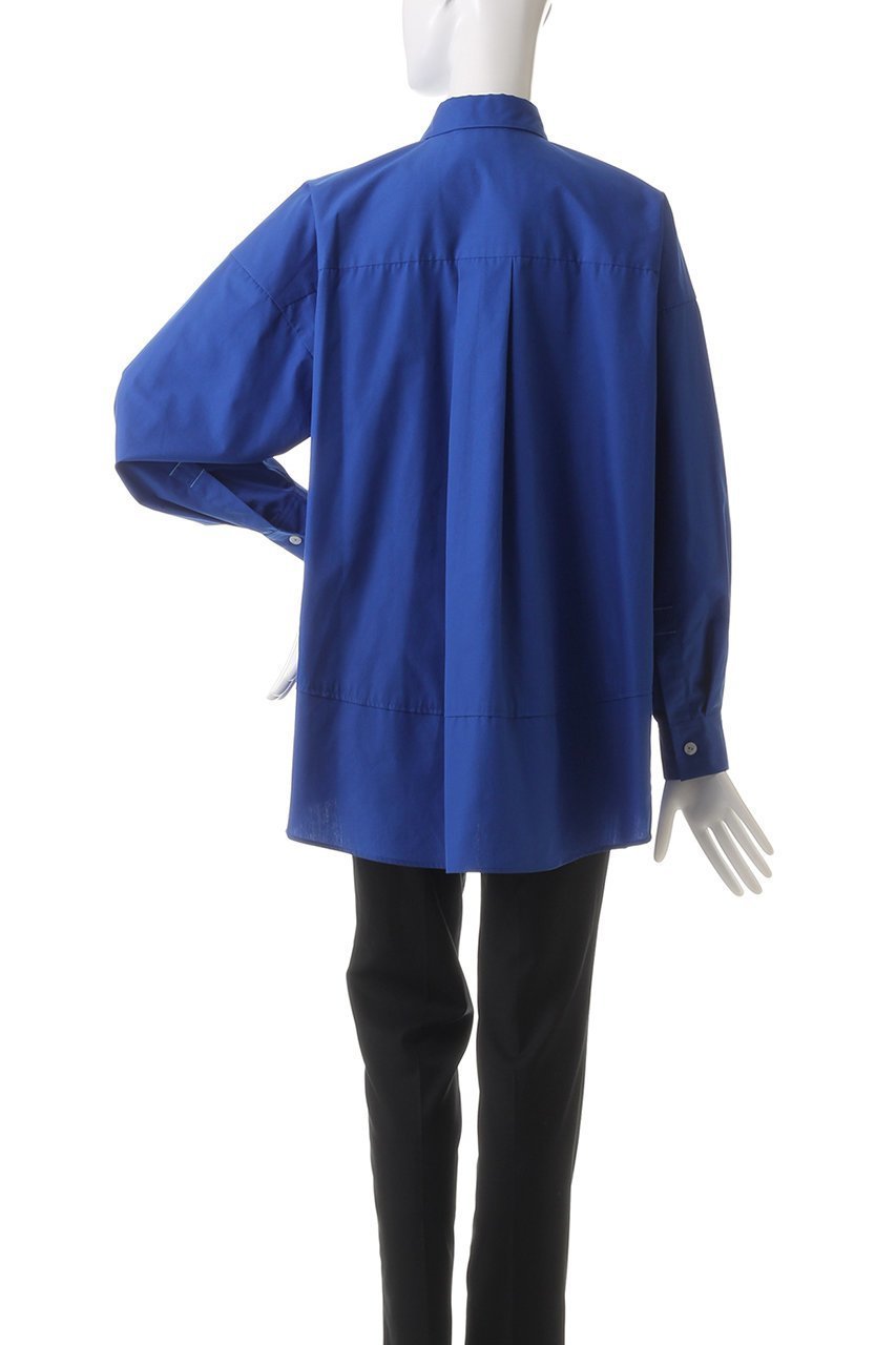 【ナゴンスタンス/nagonstans】のT/Cブロード フレア SH/シャツ 人気、トレンドファッション・服の通販 founy(ファニー) 　ファッション　Fashion　レディースファッション　Fashion for Women　トップス・カットソー　Cut & Sew Tops　シャツ・ブラウス・オフィスカジュアル　Elegant Blouses & Button-Ups　スリーブ　Sleeve, Long Sleeve / Short Sleeve　フレア　Flare, Flared　フロント　Front, Front Design　ブロード　Broadcloth, Fine Cotton　ロング　Long, Long-Length　other-4|ID: prp329100004255594 ipo3291000000035823117