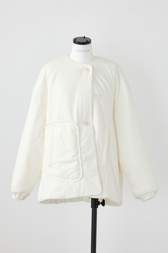 【ナゴンスタンス/nagonstans】のAirshut ノーカラーBZ/ブルゾン インテリア・キッズ・メンズ・レディースファッション・服の通販 founy(ファニー) https://founy.com/ ファッション Fashion レディースファッション Fashion for Women アウター Coat / Outerwear Collection レディースジャケット・軽アウター Jackets ブルゾンジャケット・スポーティアウター Blouson Jackets ジャケット Jacket, Outerwear ブルゾン Blouson, Bomber Jacket ポケット Pocket, Pocket Detail 軽量 Lightweight, Ultra Light |ID: prp329100004255595 ipo3291000000032933738