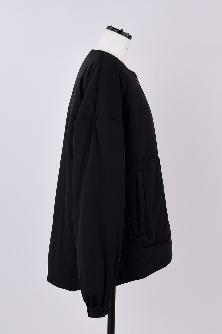 【ナゴンスタンス/nagonstans】のAirshut ノーカラーBZ/ブルゾン 人気、トレンドファッション・服の通販 founy(ファニー) 　ファッション　Fashion　レディースファッション　Fashion for Women　アウター　Coat / Outerwear Collection　レディースジャケット・軽アウター　Jackets　ブルゾンジャケット・スポーティアウター　Blouson Jackets　ジャケット　Jacket, Outerwear　ブルゾン　Blouson, Bomber Jacket　ポケット　Pocket, Pocket Detail　軽量　Lightweight, Ultra Light　other-4|ID: prp329100004255595 ipo3291000000032933775