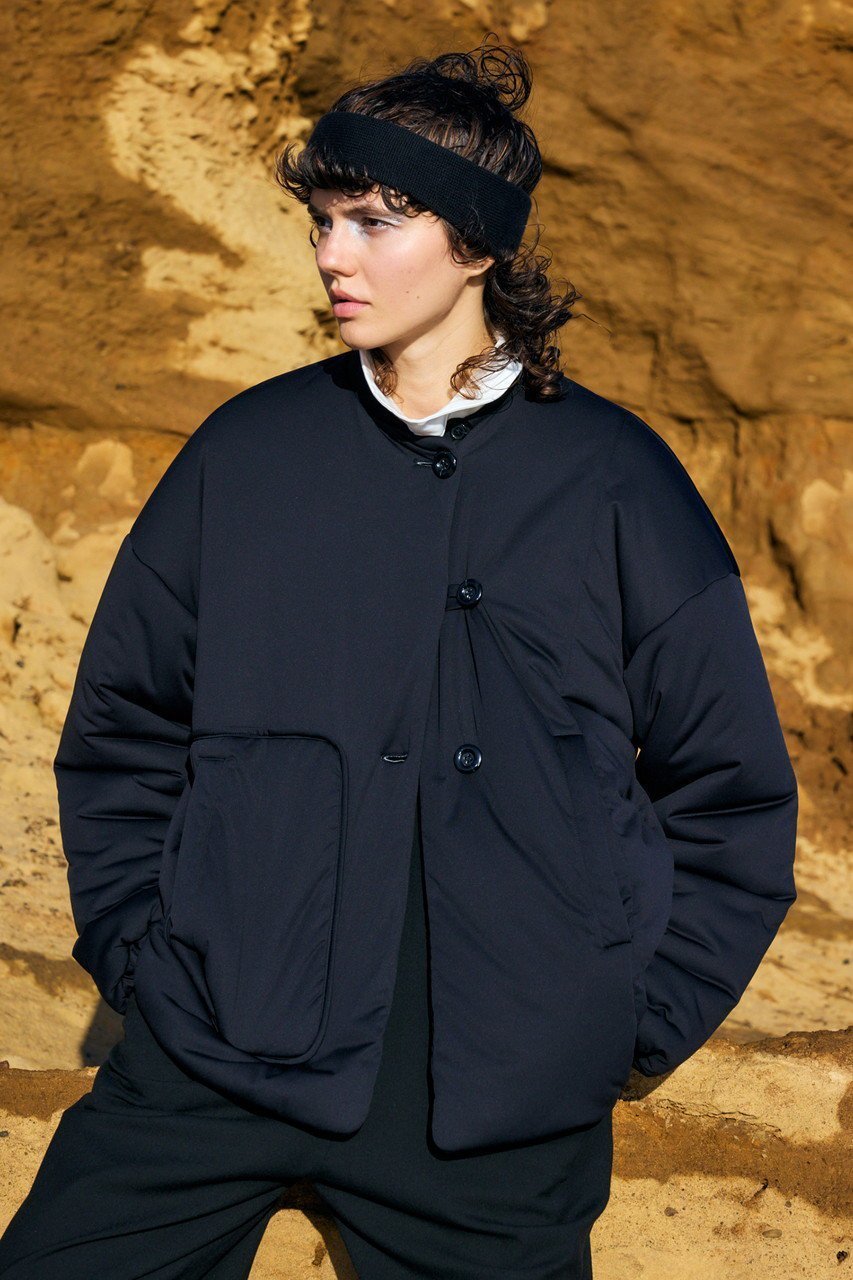 【ナゴンスタンス/nagonstans】のAirshut ノーカラーBZ/ブルゾン 人気、トレンドファッション・服の通販 founy(ファニー) 　ファッション　Fashion　レディースファッション　Fashion for Women　アウター　Coat / Outerwear Collection　レディースジャケット・軽アウター　Jackets　ブルゾンジャケット・スポーティアウター　Blouson Jackets　ジャケット　Jacket, Outerwear　ブルゾン　Blouson, Bomber Jacket　ポケット　Pocket, Pocket Detail　軽量　Lightweight, Ultra Light　other-6|ID: prp329100004255595 ipo3291000000032933791