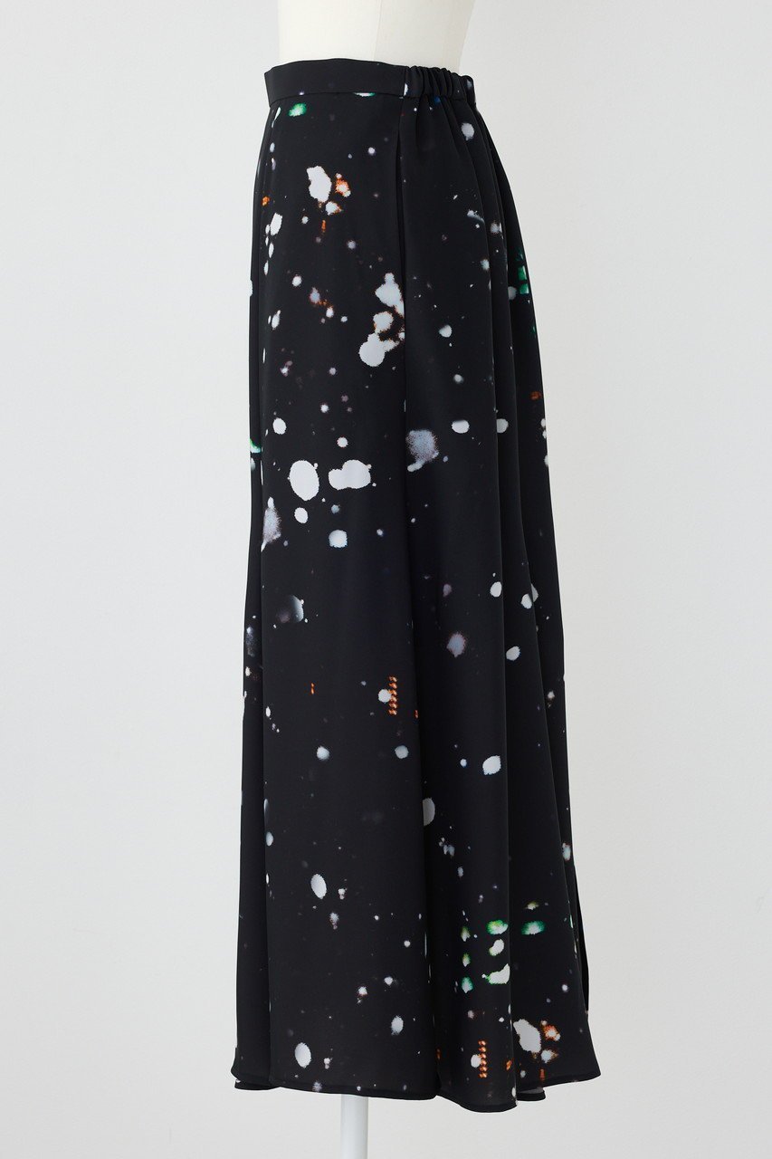 【エンフォルド/ENFOLD】のTOKYO SNOWINGランダムスリット SK/スカート 人気、トレンドファッション・服の通販 founy(ファニー) 　ファッション　Fashion　レディースファッション　Fashion for Women　スカート　Skirts　ロングスカート　Long Skirts / Maxi & Midi Skirts　クリスマス X'mas　Christmas / X'mas　スリット　Slit, Slit Detail　ツイル　Twist, Twisted Detail　プリント　Print, Printed Pattern　ランダム　Random, Irregular　リラックス　Relax, Relaxed Fit　ロング　Long, Long-Length　other-2|ID: prp329100004255605 ipo3291000000036543761