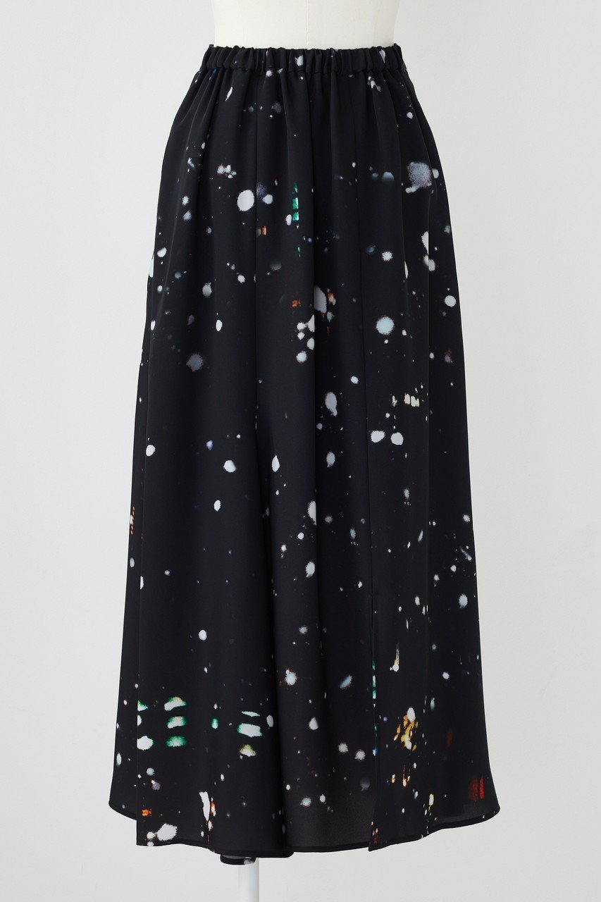 【エンフォルド/ENFOLD】のTOKYO SNOWINGランダムスリット SK/スカート 人気、トレンドファッション・服の通販 founy(ファニー) 　ファッション　Fashion　レディースファッション　Fashion for Women　スカート　Skirts　ロングスカート　Long Skirts / Maxi & Midi Skirts　クリスマス X'mas　Christmas / X'mas　スリット　Slit, Slit Detail　ツイル　Twist, Twisted Detail　プリント　Print, Printed Pattern　ランダム　Random, Irregular　リラックス　Relax, Relaxed Fit　ロング　Long, Long-Length　other-3|ID: prp329100004255605 ipo3291000000036543764