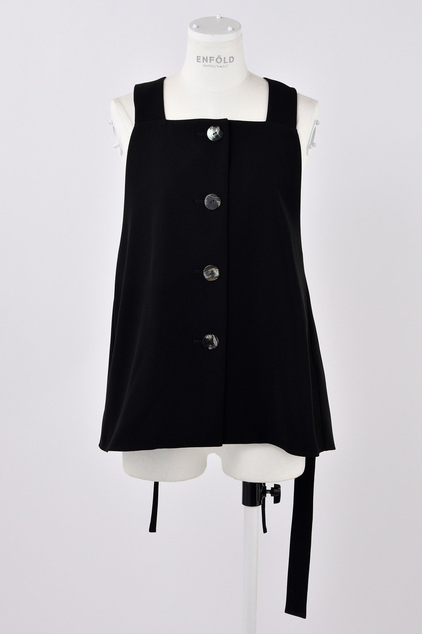 【エンフォルド/ENFOLD】のPEツイル 2Wayホルターベスト 人気、トレンドファッション・服の通販 founy(ファニー) 　ファッション　Fashion　レディースファッション　Fashion for Women　アウター　Coat / Outerwear Collection　レディースジャケット・軽アウター　Jackets　インナー　Innerwear　ジャケット　Jacket, Outerwear　ツイル　Twist, Twisted Detail　フィット　Fit, Slim Fit　ベスト　Vest, Waistcoat　 other-1|ID: prp329100004255609 ipo3291000000032933877