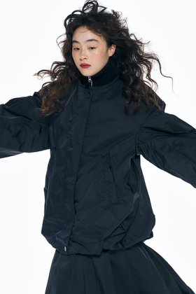 【エンフォルド/ENFOLD】のDICROS SOLO Twill ニットレイヤーバルーンコート 人気、トレンドファッション・服の通販 founy(ファニー) ファッション Fashion レディースファッション Fashion for Women アウター Coat / Outerwear Collection コート・ロングコート・ピーコート Long Coats, Peacoats & More スタンド Stand Collar, Upright Stand バルーン Balloon, Balloon Silhouette ブルゾン Blouson, Bomber Jacket マフラー Scarf, Muffler ロング Long, Long-Length |ID:prp329100004255615