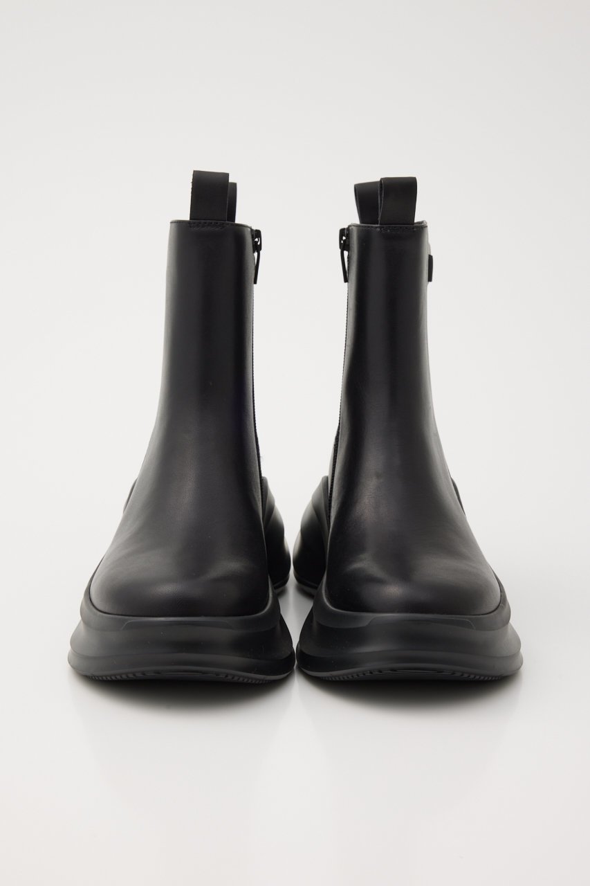 【スタッカート/STACCATO】の【STACCATO×HELIOT EMIL】 Chelsea Boots/ブーツ 人気、トレンドファッション・服の通販 founy(ファニー) 　ファッション　Fashion　レディースファッション　Fashion for Women　コンビ　Combo, Combination Style　ショート　Short, Short Length　シルバー　Silver, Metallic Silver　チャーム　Charm, Pendant　ドッキング　Docking, Mixed Material　ラバー　Rubber, Rubber Sole　人気　Popular, Best Seller　other-3|ID: prp329100004255618 ipo3291000000035614841