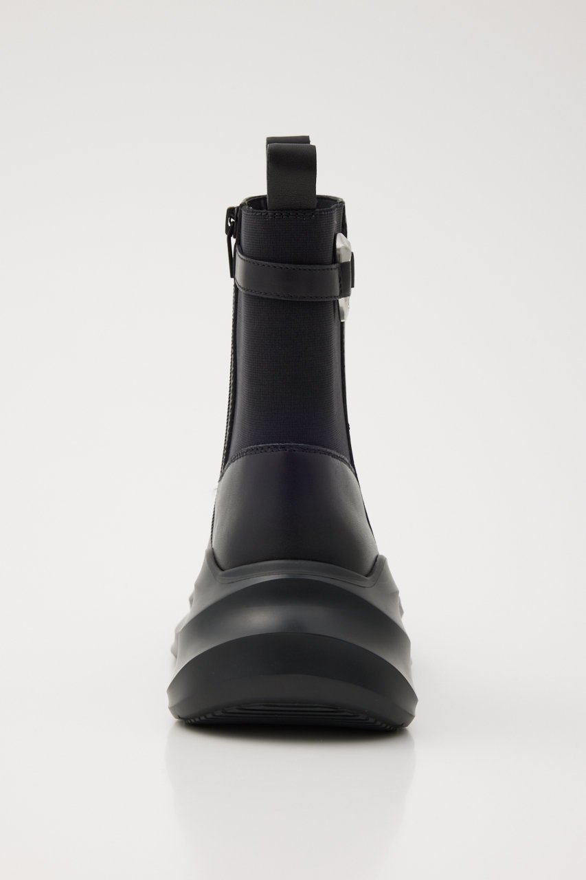 【スタッカート/STACCATO】の【STACCATO×HELIOT EMIL】 Chelsea Boots/ブーツ 人気、トレンドファッション・服の通販 founy(ファニー) 　ファッション　Fashion　レディースファッション　Fashion for Women　コンビ　Combo, Combination Style　ショート　Short, Short Length　シルバー　Silver, Metallic Silver　チャーム　Charm, Pendant　ドッキング　Docking, Mixed Material　ラバー　Rubber, Rubber Sole　人気　Popular, Best Seller　other-5|ID: prp329100004255618 ipo3291000000035614845