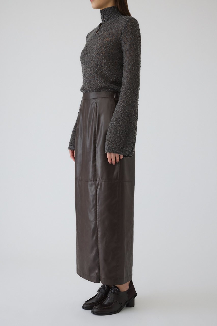 【リムアーク/RIM.ARK】のLoop yarn 2way tops/トップス 人気、トレンドファッション・服の通販 founy(ファニー) 　ファッション　Fashion　レディースファッション　Fashion for Women　トップス・カットソー　Cut & Sew Tops　ニット　Knit Tops & Sweaters　カジュアルプルオーバー・ニットトップス　Pullovers & Knit Tops / Casual Pullovers　ハイネック　High Neck, Mock Neck　バランス　Balance, Style Balance　other-7|ID: prp329100004255626 ipo3291000000032906435