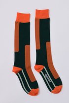 【ナゴンスタンス/nagonstans】のStripe Sole Socks/ソックス Kale(グリーン×オレンジ)|ID: prp329100004255628 ipo3291000000032817121