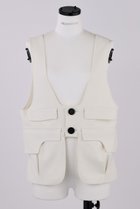 【ナゴンスタンス/nagonstans】のソフトウォームクロス Pocket vest/ベスト Salt|ID: prp329100004255633 ipo3291000000032933684