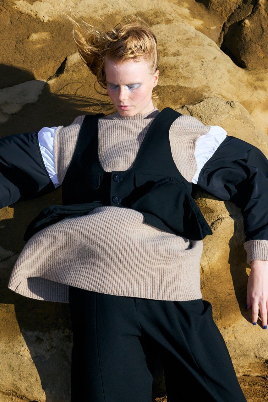 【ナゴンスタンス/nagonstans】のソフトウォームクロス Pocket vest/ベスト 人気、トレンドファッション・服の通販 founy(ファニー) ファッション Fashion レディースファッション Fashion for Women アウター Coat / Outerwear Collection レディースジャケット・軽アウター Jackets カッティング Cutting Detail カットソー Cut and Sewn Top ジャケット Jacket, Outerwear ベスト Vest, Waistcoat other-6|ID: prp329100004255633 ipo3291000000035884722