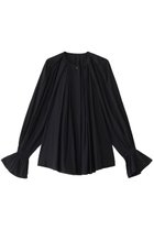 【デザイン ワークス/DESIGN WORKS】のメモリードビーブラウス 人気、トレンドファッション・服の通販 founy(ファニー) ファッション Fashion レディースファッション Fashion for Women トップス・カットソー Cut & Sew Tops シャツ・ブラウス・オフィスカジュアル Elegant Blouses & Button-Ups ギャザー Gathered, Ruffled スリーブ Sleeve, Long Sleeve / Short Sleeve フェミニン Feminine, Girly ロング Long, Long-Length thumbnail ブラック|ID: prp329100004255635 ipo3291000000034955953