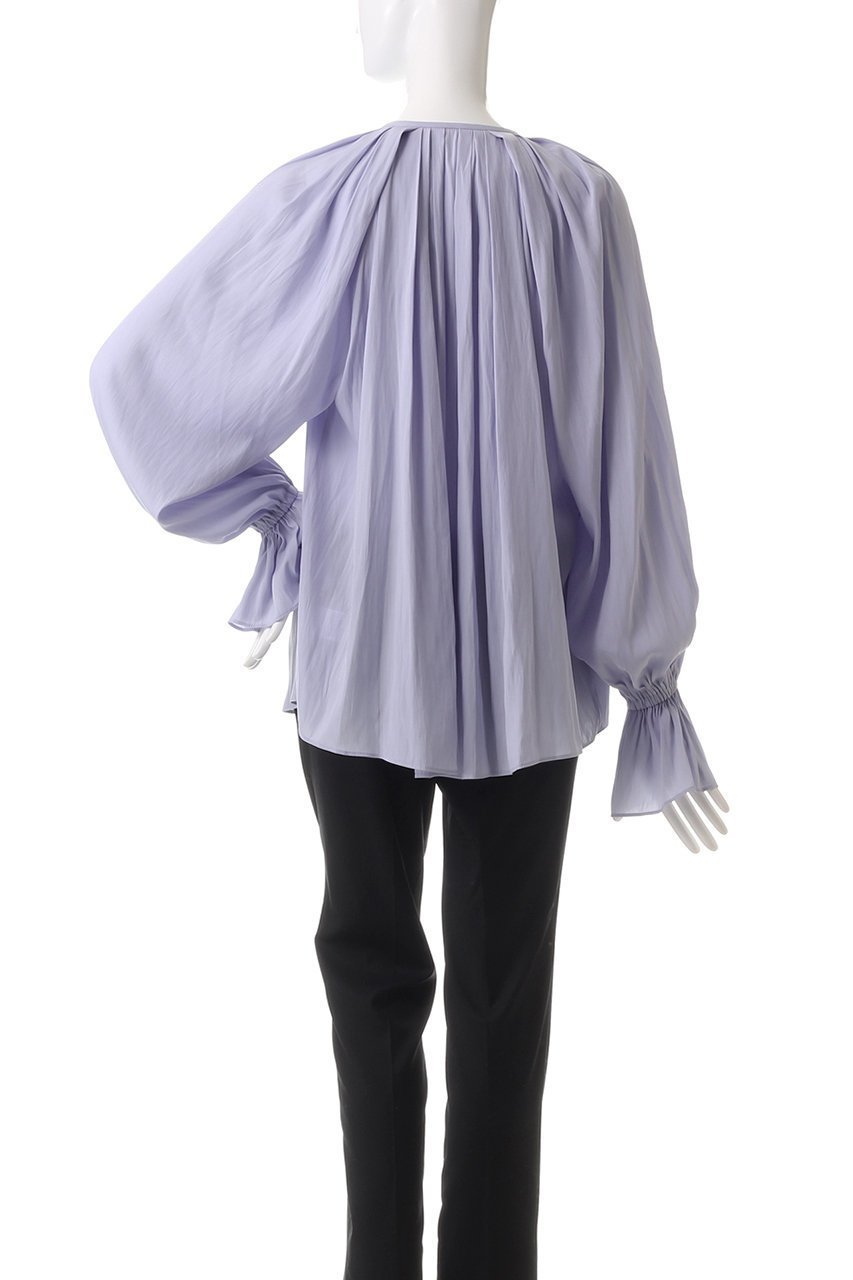 【デザイン ワークス/DESIGN WORKS】のメモリードビーブラウス 人気、トレンドファッション・服の通販 founy(ファニー) 　ファッション　Fashion　レディースファッション　Fashion for Women　トップス・カットソー　Cut & Sew Tops　シャツ・ブラウス・オフィスカジュアル　Elegant Blouses & Button-Ups　ギャザー　Gathered, Ruffled　スリーブ　Sleeve, Long Sleeve / Short Sleeve　フェミニン　Feminine, Girly　ロング　Long, Long-Length　other-4|ID: prp329100004255635 ipo3291000000034955960