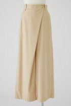 【リムアーク/RIM.ARK】のWrap wide PT/パンツ 人気、トレンドファッション・服の通販 founy(ファニー) ファッション Fashion レディースファッション Fashion for Women パンツ Pants & Trousers ストライプ Stripe, Striped Pattern モダン Modern, Contemporary ラップ Wrap, Wrap Design ワイド Wide, Wide Fit 無地 Plain, Solid Color thumbnail ライトベージュ|ID: prp329100004255639 ipo3291000000034970428
