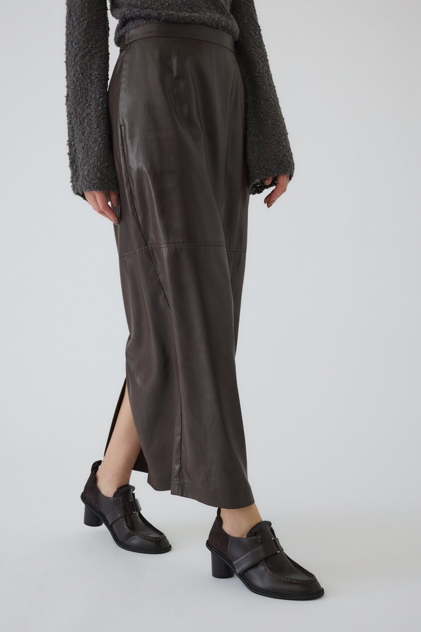 【リムアーク/RIM.ARK】のVintage satin I line SK/スカート 人気、トレンドファッション・服の通販 founy(ファニー) 　ファッション　Fashion　レディースファッション　Fashion for Women　スカート　Skirts　ロングスカート　Long Skirts / Maxi & Midi Skirts　サテン　Satin, Glossy Fabric　スリット　Slit, Slit Detail　フロント　Front, Front Design　ロング　Long, Long-Length　ヴィンテージ　Vintage Style　軽量　Lightweight, Ultra Light　other-2|ID: prp329100004255641 ipo3291000000032845452
