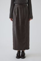 【リムアーク/RIM.ARK】のVintage satin I line SK/スカート 人気、トレンドファッション・服の通販 founy(ファニー) ファッション Fashion レディースファッション Fashion for Women スカート Skirts ロングスカート Long Skirts / Maxi & Midi Skirts サテン Satin, Glossy Fabric スリット Slit, Slit Detail フロント Front, Front Design ロング Long, Long-Length ヴィンテージ Vintage Style 軽量 Lightweight, Ultra Light thumbnail ダークブラウン|ID: prp329100004255641 ipo3291000000034970791