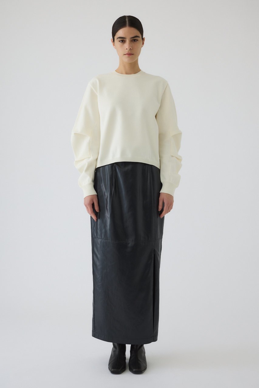 【リムアーク/RIM.ARK】のVintage satin I line SK/スカート 人気、トレンドファッション・服の通販 founy(ファニー) 　ファッション　Fashion　レディースファッション　Fashion for Women　スカート　Skirts　ロングスカート　Long Skirts / Maxi & Midi Skirts　サテン　Satin, Glossy Fabric　スリット　Slit, Slit Detail　フロント　Front, Front Design　ロング　Long, Long-Length　ヴィンテージ　Vintage Style　軽量　Lightweight, Ultra Light　other-3|ID: prp329100004255641 ipo3291000000034970793