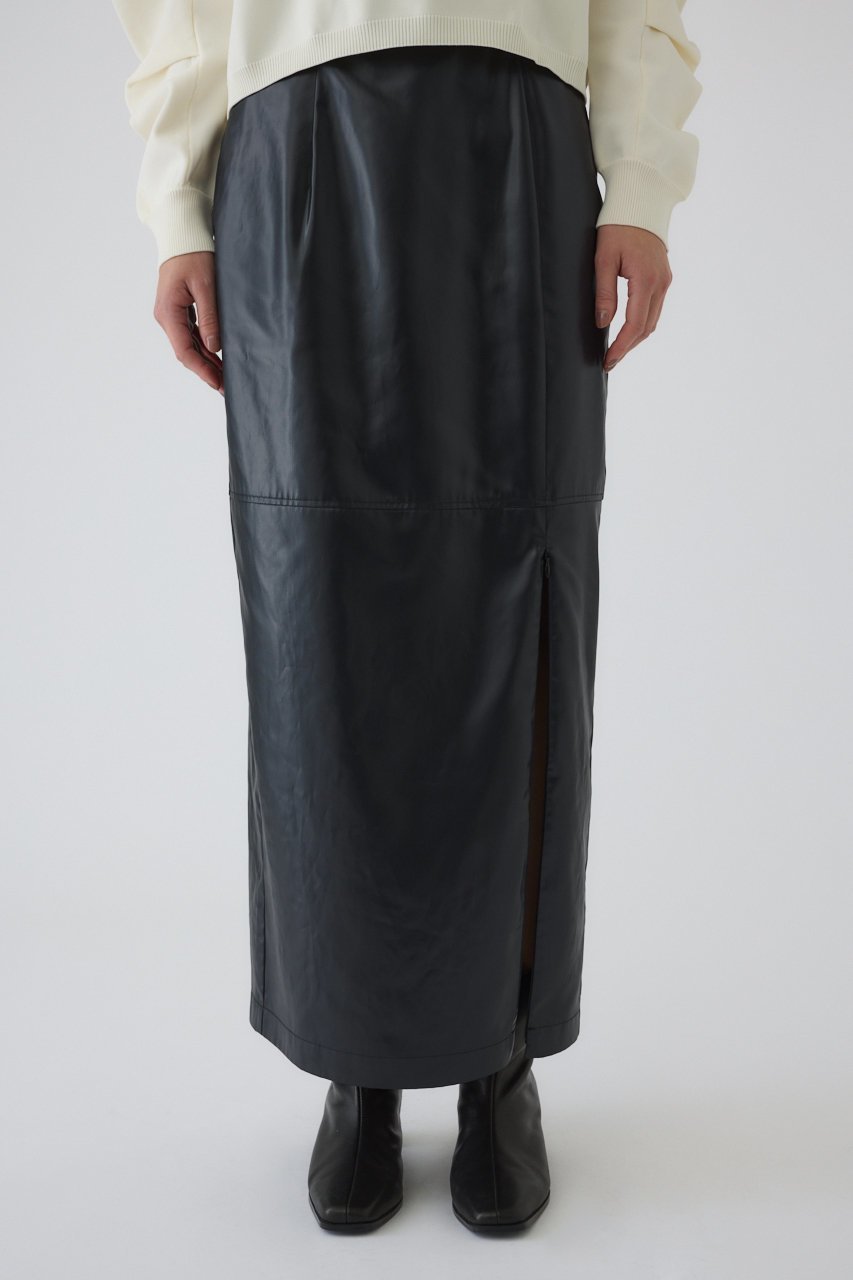 【リムアーク/RIM.ARK】のVintage satin I line SK/スカート 人気、トレンドファッション・服の通販 founy(ファニー) 　ファッション　Fashion　レディースファッション　Fashion for Women　スカート　Skirts　ロングスカート　Long Skirts / Maxi & Midi Skirts　サテン　Satin, Glossy Fabric　スリット　Slit, Slit Detail　フロント　Front, Front Design　ロング　Long, Long-Length　ヴィンテージ　Vintage Style　軽量　Lightweight, Ultra Light　other-4|ID: prp329100004255641 ipo3291000000034970794