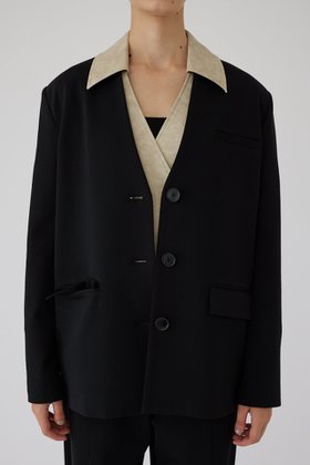 【リムアーク/RIM.ARK】 Collarless padded JK/ジャケット人気、トレンドファッション・服の通販 founy(ファニー) ファッション Fashion レディースファッション Fashion for Women アウター Coat / Outerwear Collection レディースジャケット・軽アウター Jackets ジャケット Jacket, Outerwear セットアップ Set-Up, Coordinated Outfit フォルム Silhouette, Form 再入荷 Restock / Back in Stock |ID:prp329100004255645