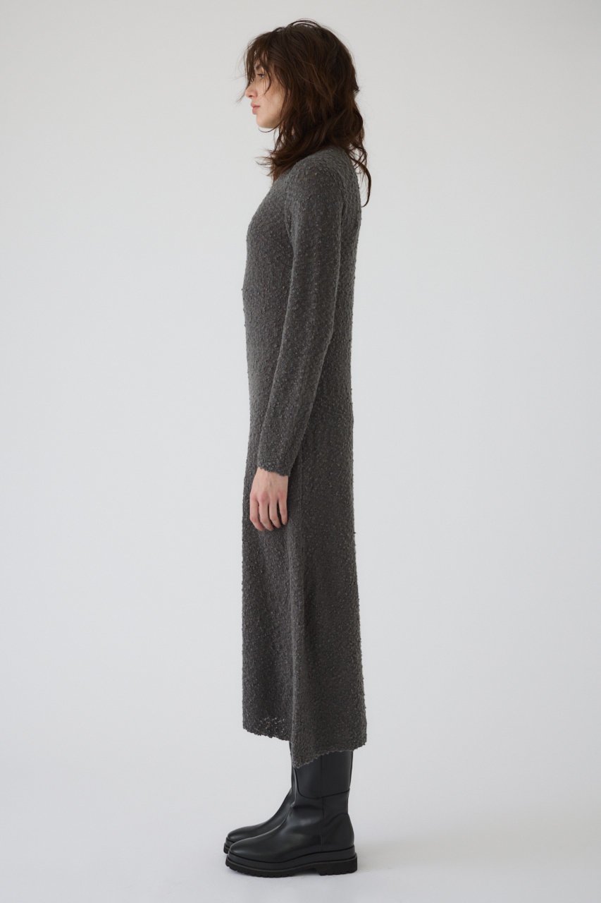 【リムアーク/RIM.ARK】のLoop yarn 2way OP/ワンピース 人気、トレンドファッション・服の通販 founy(ファニー) 　ファッション　Fashion　レディースファッション　WOMEN　ワンピース　Dress　チュニック　Tunic　シンプル　Simple　チュニック　Tunic　ロング　Long　other-3|ID: prp329100004255646 ipo3291000000032375933