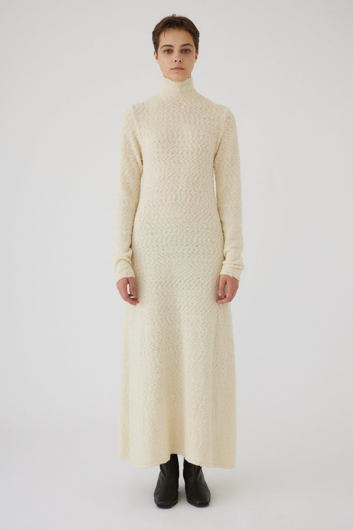 【リムアーク/RIM.ARK】のLoop yarn 2way OP/ワンピース インテリア・キッズ・メンズ・レディースファッション・服の通販 founy(ファニー) https://founy.com/ ファッション Fashion レディースファッション Fashion for Women ワンピース Dresses チュニック Tunic Tops & Dresses シンプル Simple, Minimal チュニック Tunic, Long Top ロング Long, Long-Length |ID: prp329100004255646 ipo3291000000034885999