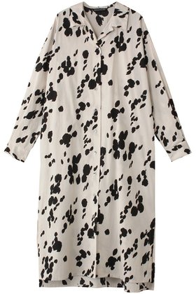 【ミズイロ インド/mizuiro ind】 dalmatian pattern print OP ワンピース人気、トレンドファッション・服の通販 founy(ファニー) ファッション Fashion レディースファッション WOMEN ワンピース Dress チュニック Tunic A/W・秋冬 Aw・Autumn/Winter・Fw・Fall-Winter ストレート Straight チュニック Tunic ロング Long ワイド Wide エレガント 上品 Elegant NEW・新作・新着・新入荷 New Arrivals 羽織 Haori |ID:prp329100004255661