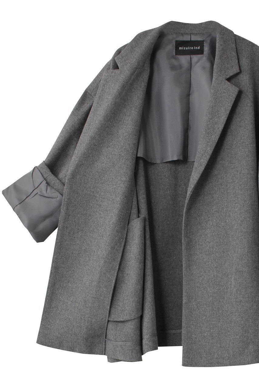 【ミズイロ インド/mizuiro ind】のwool blend tailored JK ジャケット 人気、トレンドファッション・服の通販 founy(ファニー) 　ファッション　Fashion　レディースファッション　Fashion for Women　アウター　Coat / Outerwear Collection　レディースジャケット・軽アウター　Jackets　カーディガン　Cardigan, Knitwear　ジャケット　Jacket, Outerwear　other-6|ID: prp329100004255662 ipo3291000000032938577