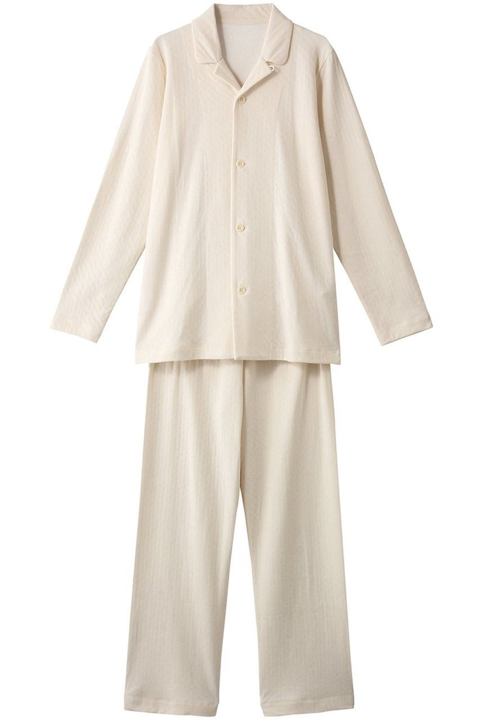 【プリスティン/PRISTINE】の前開きパジャマ インテリア・キッズ・メンズ・レディースファッション・服の通販 founy(ファニー) https://founy.com/ ファッション Fashion レディースファッション Fashion for Women パジャマ Pajamas, Sleepwear リラックス Relax, Relaxed Fit A/W・秋冬 Autumn/Winter |ID: prp329100004255678 ipo3291000000032834271