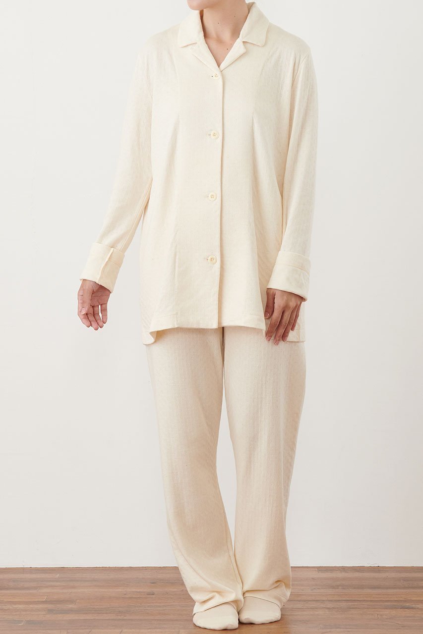 【プリスティン/PRISTINE】の前開きパジャマ 人気、トレンドファッション・服の通販 founy(ファニー) 　ファッション　Fashion　レディースファッション　Fashion for Women　パジャマ　Pajamas, Sleepwear　リラックス　Relax, Relaxed Fit　A/W・秋冬　Autumn/Winter　other-8|ID: prp329100004255678 ipo3291000000032834279