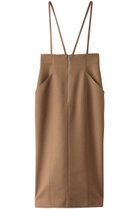 【アルアバイル/allureville】のフロントジップサスペンダースカート 人気、トレンドファッション・服の通販 founy(ファニー) ファッション Fashion レディースファッション Fashion for Women スカート Skirts ロングスカート Long Skirts / Maxi & Midi Skirts サスペンダー Suspenders, Braces シンプル Simple, Minimal タイトスカート Pencil Skirt, Tight Skirt トレンド Trend, Trending Now フィット Fit, Slim Fit ロング Long, Long-Length thumbnail キャメル|ID: prp329100004255679 ipo3291000000032822960