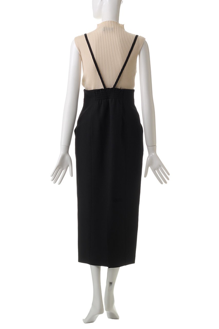 【アルアバイル/allureville】のフロントジップサスペンダースカート 人気、トレンドファッション・服の通販 founy(ファニー) 　ファッション　Fashion　レディースファッション　Fashion for Women　スカート　Skirts　ロングスカート　Long Skirts / Maxi & Midi Skirts　サスペンダー　Suspenders, Braces　シンプル　Simple, Minimal　タイトスカート　Pencil Skirt, Tight Skirt　トレンド　Trend, Trending Now　フィット　Fit, Slim Fit　ロング　Long, Long-Length　other-4|ID: prp329100004255679 ipo3291000000035646050