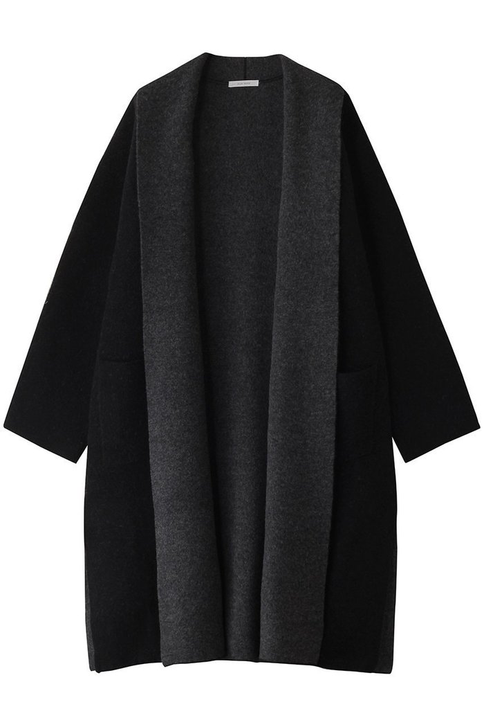 【プレインピープル/PLAIN PEOPLE】のラム接結配色ニットコート インテリア・キッズ・メンズ・レディースファッション・服の通販 founy(ファニー) https://founy.com/ ファッション Fashion レディースファッション Fashion for Women アウター Coat / Outerwear Collection コート・ロングコート・ピーコート Long Coats, Peacoats & More エレガント 上品 Elegant ショール Shawl, Wrap シンプル Simple, Minimal スタイリッシュ Stylish, Fashionable ミドル Middle Length, Mid Height |ID: prp329100004255681 ipo3291000000035824954