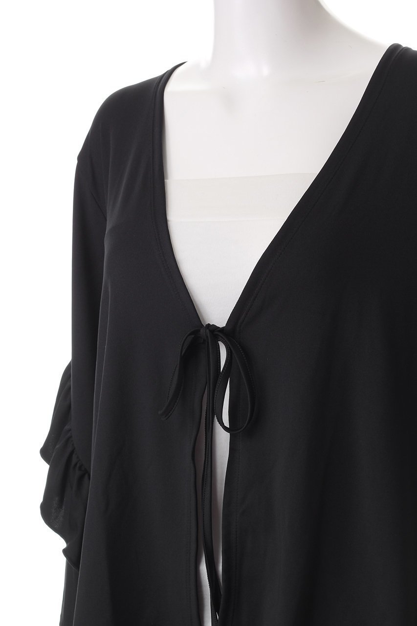 【レイール/Reir】の【San-ai Resort】フリル羽織 (UPF50+) 人気、トレンドファッション・服の通販 founy(ファニー) 　ファッション　Fashion　レディースファッション　Fashion for Women　アウター　Coat / Outerwear Collection　スポーツウェア　Functional & Stylish Sportswear　スポーツ アウター　Sports Outerwear / Running Jacket / Windbreaker　なめらか　Smooth, Silky Texture　シンプル　Simple, Minimal　ストレッチ　Stretch, Stretchy Fabric　スポーツ　Sports, Activewear　フェミニン　Feminine, Girly　フリル　Frill, Ruffle　フロント　Front, Front Design　ボトム　Bottoms, Lower Wear　リボン　Ribbon, Bow　羽織　Haori, Light Jacket　other-5|ID: prp329100004255684 ipo3291000000031376556