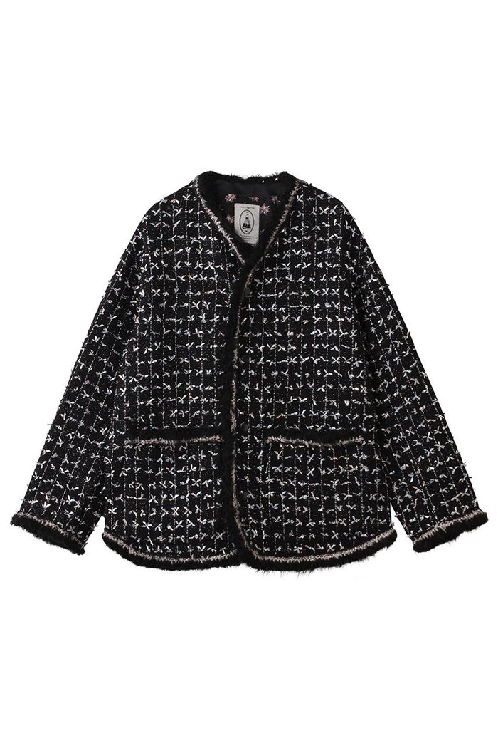 【ルール ロジェット/leur logette】のツイードジャケット インテリア・キッズ・メンズ・レディースファッション・服の通販 founy(ファニー) https://founy.com/ ファッション Fashion レディースファッション Fashion for Women アウター Coat / Outerwear Collection レディースジャケット・軽アウター Jackets ジャケット Jacket, Outerwear ツイード Twill, Twill Weave トリミング Trimming, Decorative Edge フランス France, French ブレード Braid, Decorative Trim ポケット Pocket, Pocket Detail エレガント 上品 Elegant 定番 Standard, Basic Item 手編み Hand-Knitted, Handmade Knit 新作・新入荷 New Arrivals / New In A/W・秋冬 Autumn/Winter |ID: prp329100004257403 ipo3291000000034254612