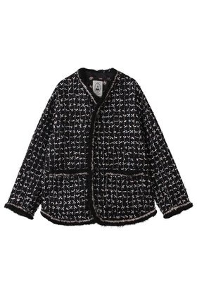 【ルール ロジェット/leur logette】のツイードジャケット 人気、トレンドファッション・服の通販 founy(ファニー) ファッション Fashion レディースファッション Fashion for Women アウター Coat / Outerwear Collection レディースジャケット・軽アウター Jackets ジャケット Jacket, Outerwear ツイード Twill, Twill Weave トリミング Trimming, Decorative Edge フランス France, French ブレード Braid, Decorative Trim ポケット Pocket, Pocket Detail エレガント 上品 Elegant 定番 Standard, Basic Item 手編み Hand-Knitted, Handmade Knit 新作・新入荷 New Arrivals / New In A/W・秋冬 Autumn/Winter |ID:prp329100004257403