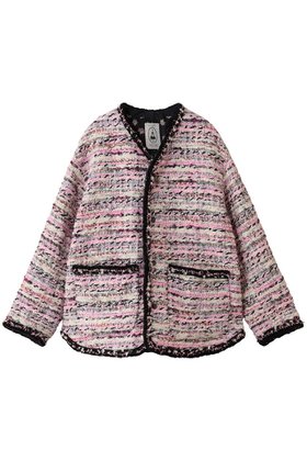 【ルール ロジェット/leur logette】のツイードジャケット 人気、トレンドファッション・服の通販 founy(ファニー) ファッション Fashion レディースファッション Fashion for Women アウター Coat / Outerwear Collection レディースジャケット・軽アウター Jackets ジャケット Jacket, Outerwear ツイード Twill, Twill Weave トリミング Trimming, Decorative Edge フランス France, French ブレード Braid, Decorative Trim ポケット Pocket, Pocket Detail エレガント 上品 Elegant 定番 Standard, Basic Item 手編み Hand-Knitted, Handmade Knit 新作・新入荷 New Arrivals / New In A/W・秋冬 Autumn/Winter |ID:prp329100004257403