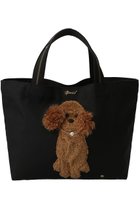 【ミュベール/MUVEIL】の【ELLE SHOP 限定】トイプードルトートバッグ 人気、トレンドファッション・服の通販 founy(ファニー) ファッション Fashion レディースファッション Fashion for Women バッグ Bags クラシカル Classical, Vintage-Inspired パール Pearl, Pearl Accent エレガント 上品 Elegant 雑誌 Magazine, Fashion Magazine thumbnail ブラック|ID: prp329100004257404 ipo3291000000032780377