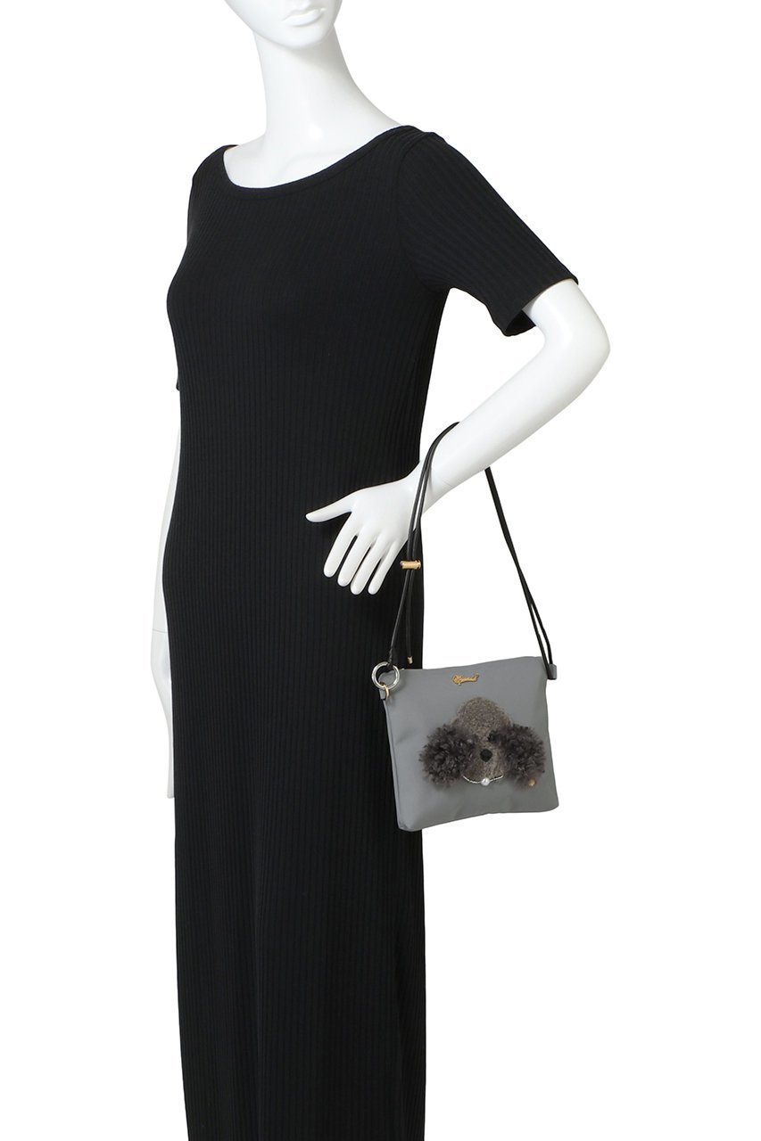 【ミュベール/MUVEIL】の【ELLE SHOP 限定】トイプードルポーチ兼サコッシュ 人気、トレンドファッション・服の通販 founy(ファニー) 　ファッション　Fashion　レディースファッション　WOMEN　ポーチ　Pouches　ショルダー　Shoulder　チャーム　Charm　パール　Pearl　ポシェット　Pochette　ポーチ　Pouch　ロング　Long　other-2|ID: prp329100004257405 ipo3291000000031375056