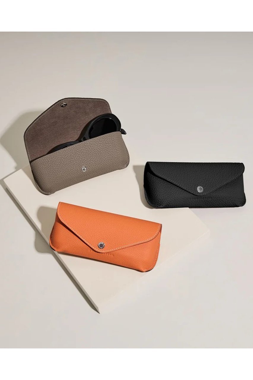 【ボナベンチュラ/BONAVENTURA】の【UNISEX】フラップ アイグラスケース シュリンクレザー 人気、トレンドファッション・服の通販 founy(ファニー) 　ファッション　Fashion　レディースファッション　Fashion for Women　ポーチ&ミニバッグ　Pouches & Mini Bags　コーティング　Coating, Coated Finish　シンプル　Simple, Minimal　フラップ　Flap, Flap Pocket　ポーチ　Pouch, Small Case　ユニセックス　Unisex, Genderless　エレガント 上品　Elegant　other-6|ID: prp329100004257406 ipo3291000000032815831