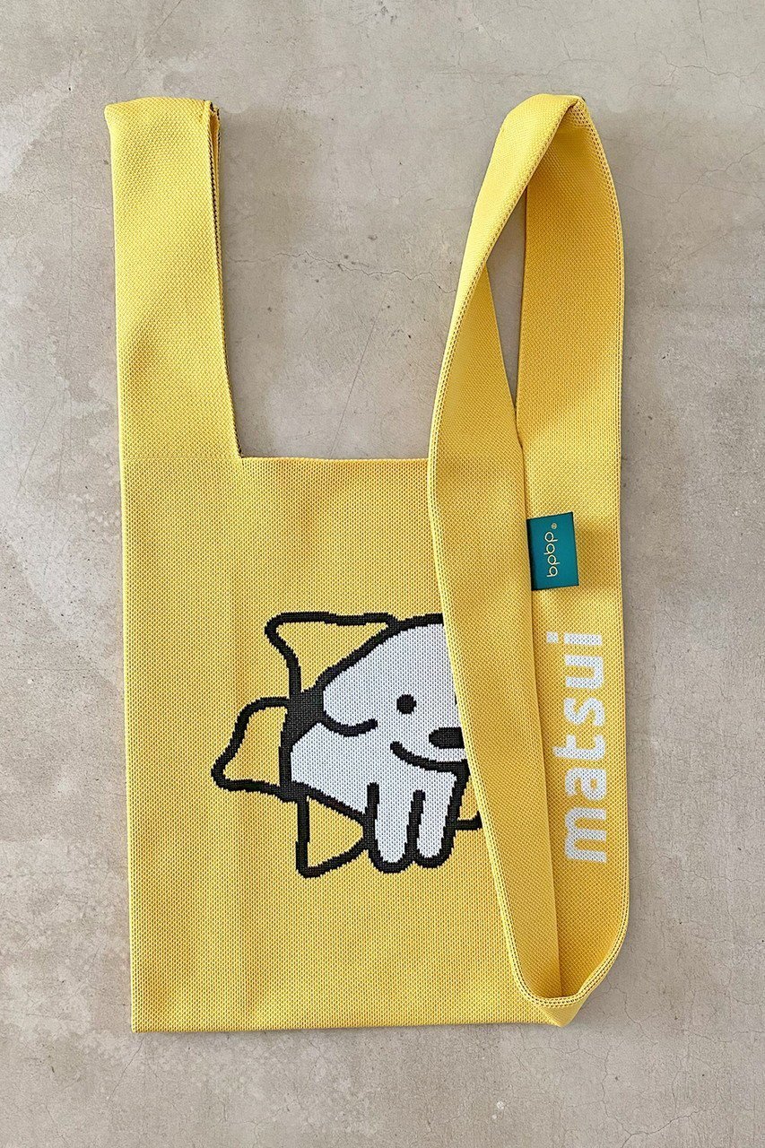 【ビーピービーピー/bpbp】の【UNISEX】【matsui】ニットマルシェバッグ 人気、トレンドファッション・服の通販 founy(ファニー) 　ファッション　Fashion　レディースファッション　Fashion for Women　トップス・カットソー　Cut & Sew Tops　ニット　Knit Tops & Sweaters　ユニセックス　Unisex, Genderless　おすすめ　Recommended / Our Picks　イラスト　Illustration　ギフト プレゼント　Gift / Present　シンプル　Simple, Minimal　ダブル　Double, Double-Breasted　フェイス　Face, Facial Design　モチーフ　Motif, Design Theme　other-3|ID: prp329100004257443 ipo3291000000035865518