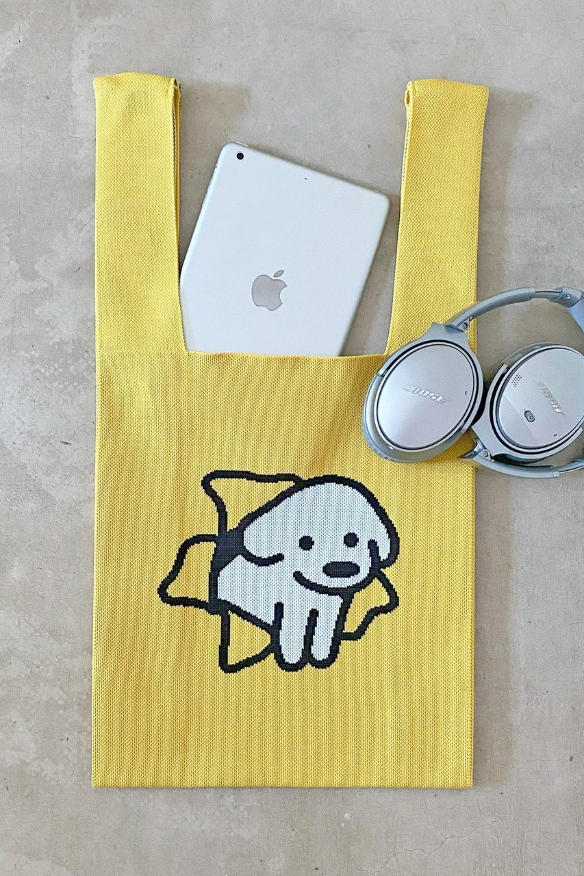 【ビーピービーピー/bpbp】の【UNISEX】【matsui】ニットマルシェバッグ 人気、トレンドファッション・服の通販 founy(ファニー) 　ファッション　Fashion　レディースファッション　Fashion for Women　トップス・カットソー　Cut & Sew Tops　ニット　Knit Tops & Sweaters　ユニセックス　Unisex, Genderless　おすすめ　Recommended / Our Picks　イラスト　Illustration　ギフト プレゼント　Gift / Present　シンプル　Simple, Minimal　ダブル　Double, Double-Breasted　フェイス　Face, Facial Design　モチーフ　Motif, Design Theme　other-6|ID: prp329100004257443 ipo3291000000035865521