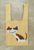 【ビーピービーピー/bpbp】の【UNISEX】【北村人】ニットマルシェバッグ ミケネコ|ID: prp329100004257446 ipo3291000000036884597